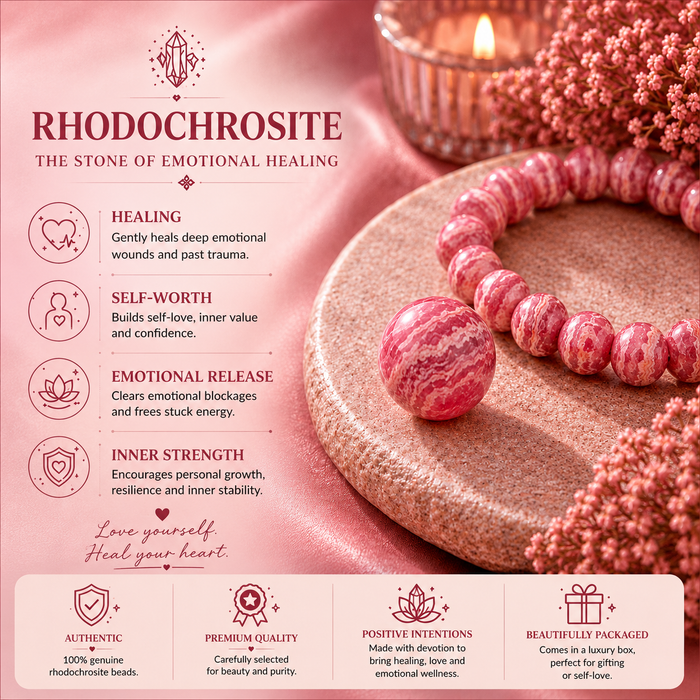 Rhodochrosite Bracelet