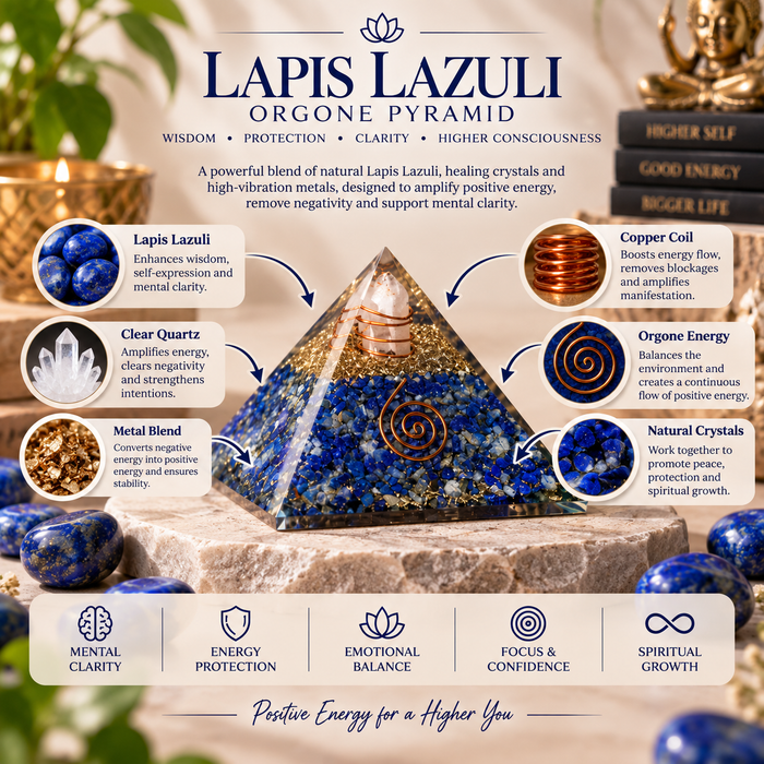 Lapiz Lazuli pyramid