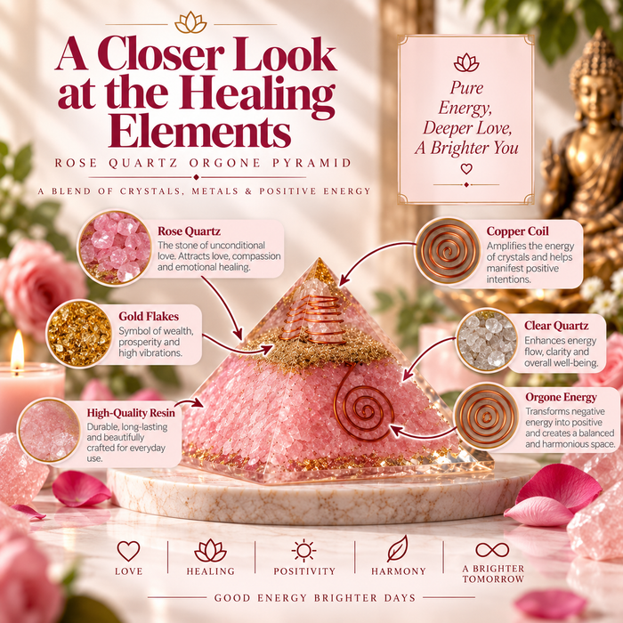 Rose Quartz pyramid